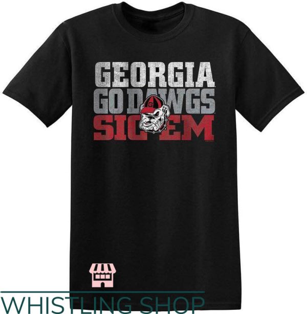 Uga Vintage T-Shirt Georgia Go Sig Them