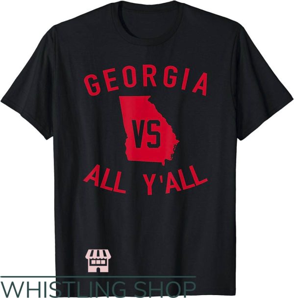 Uga Vintage T-Shirt Georgia Vs All Y’all