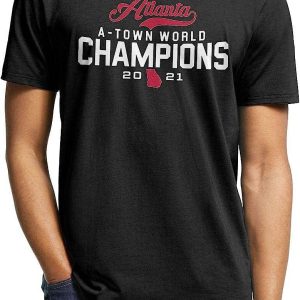Vintage Braves T-Shirt A Town World Champions