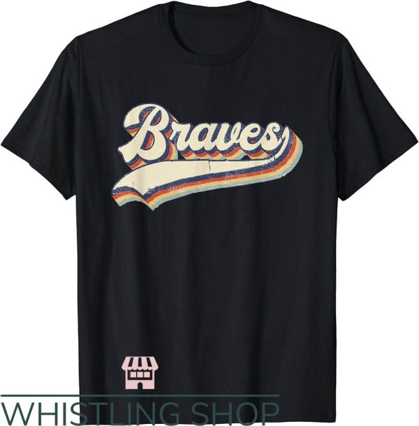 Vintage Braves T-Shirt Retro Braves