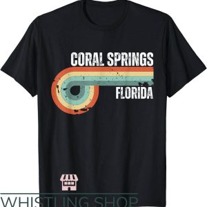 Vintage Fsu T-Shirt Coral Springs City Florida State Shirt