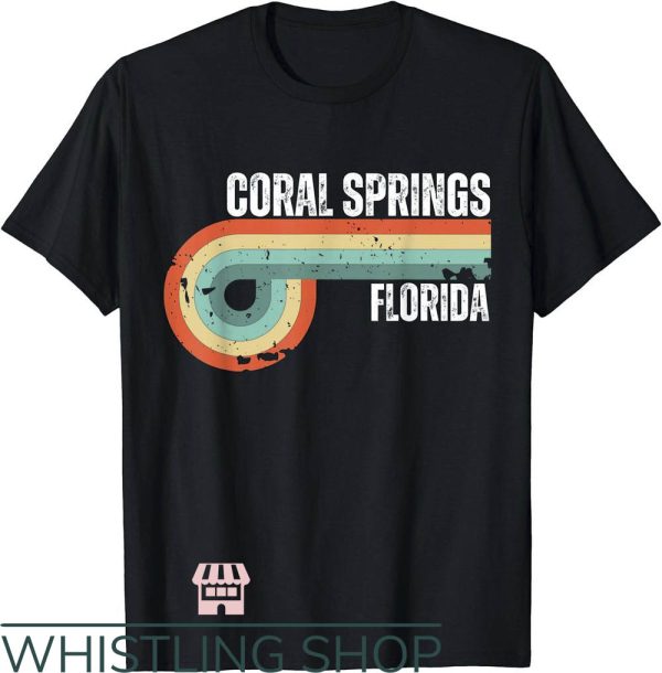 Vintage Fsu T-Shirt Coral Springs City Florida State Shirt