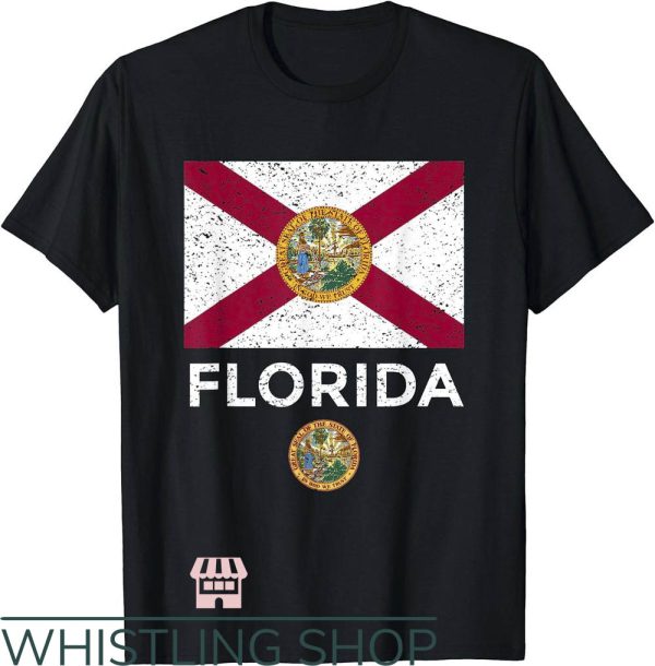 Vintage Fsu T-Shirt Florida State Flag