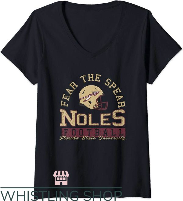 Vintage Fsu T-Shirt Fsu Football Fear The Spear