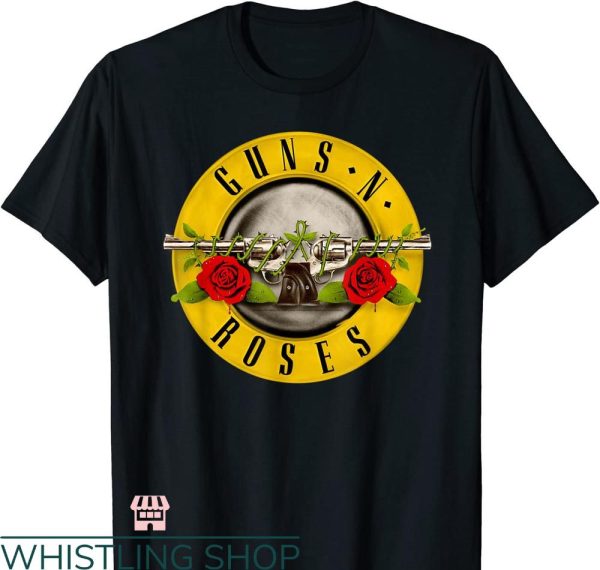 Vintage Guns And Roses T-shirt Bullet