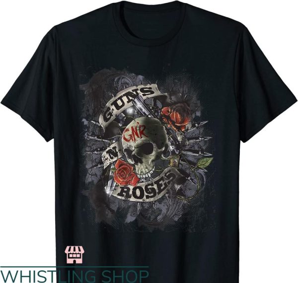 Vintage Guns And Roses T-shirt Official Firepower