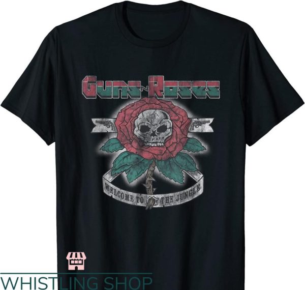 Vintage Guns And Roses T-shirt Welcome To The Jungle