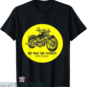 Vintage Harley T-shirt Biker Rider Route Harley Vintage
