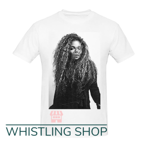 Vintage Janet Jackson T Shirt Basic Short
