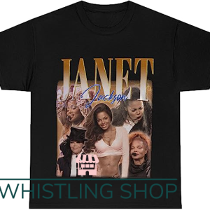 Vintage Janet Jackson T Shirt Homage