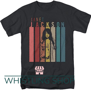 Vintage Janet Jackson T Shirt Singer