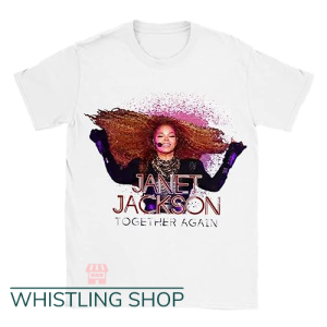 Vintage Janet Jackson T Shirt Together Again