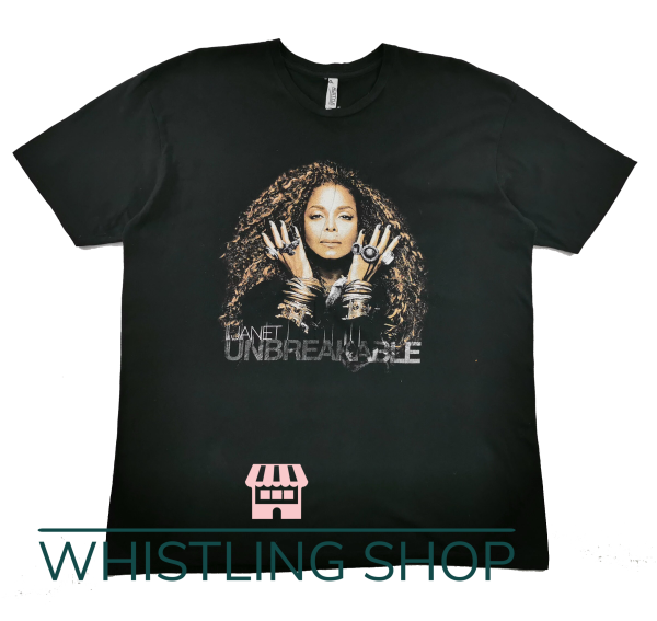 Vintage Janet Jackson T Shirt Unbreakable World