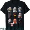 War Hammer T-Shirt Star Wars The Clone Wars Clone Helmets