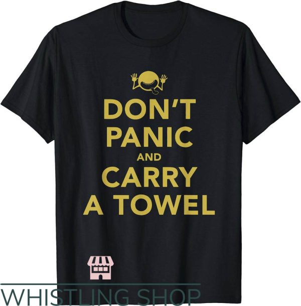 Widespread Panic T-Shirt Don’t Panic and Carry A Towel