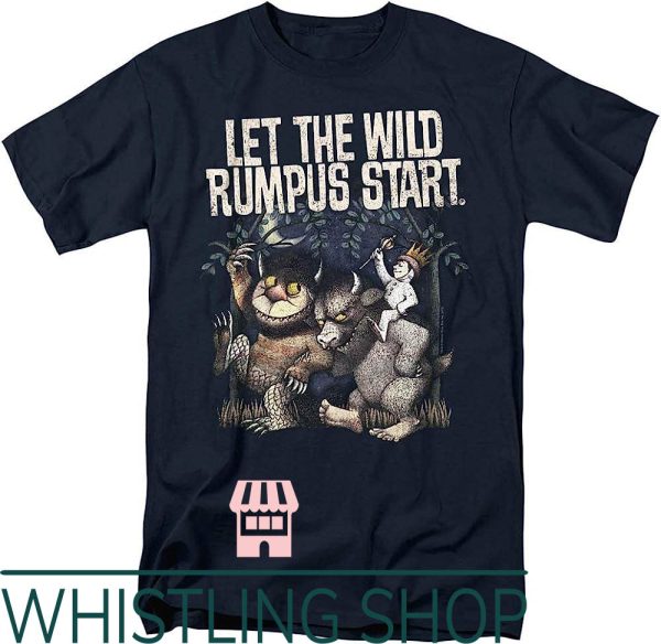 Wild Things T-Shirt Popfunk Classic Where The Are�Rumpus