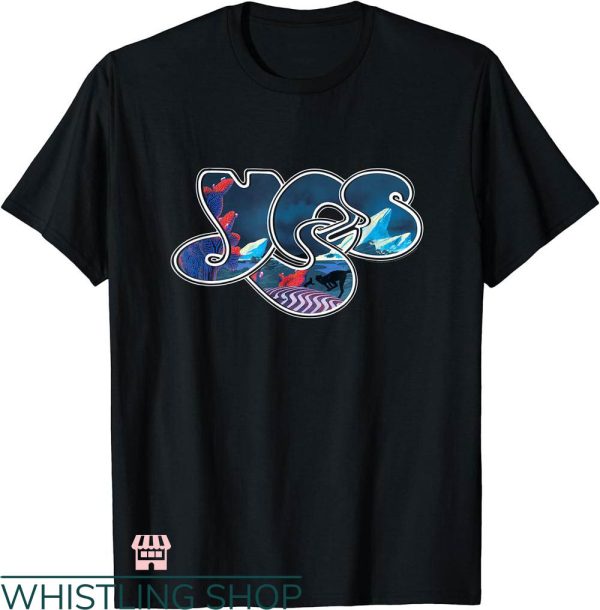 Yes Band T-shirt Yes Drama Logo T-shirt