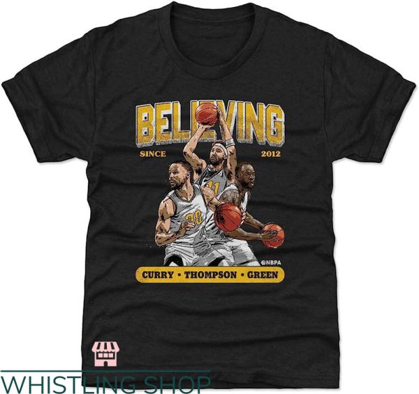 Youth Stephen Curry T-shirt Golden State Believing T-shirt
