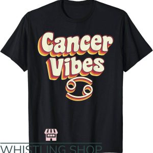 Zodiac Cancer T Shirt Retro Cancer Vibes 1
