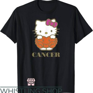 Zodiac Cancer T-Shirt Zodiac Cancer Hello Kitty Shirt