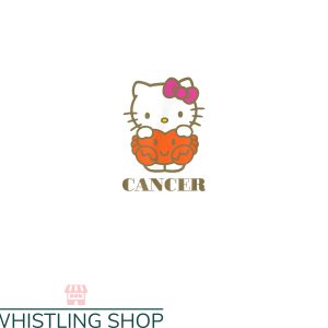 Zodiac Cancer T-Shirt Zodiac Cancer Hello Kitty Shirt