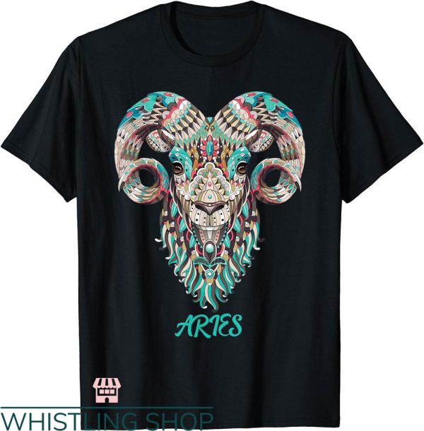 Zodiac Signs T-shirt Aries Zodiac Signs Astrology T-shirt