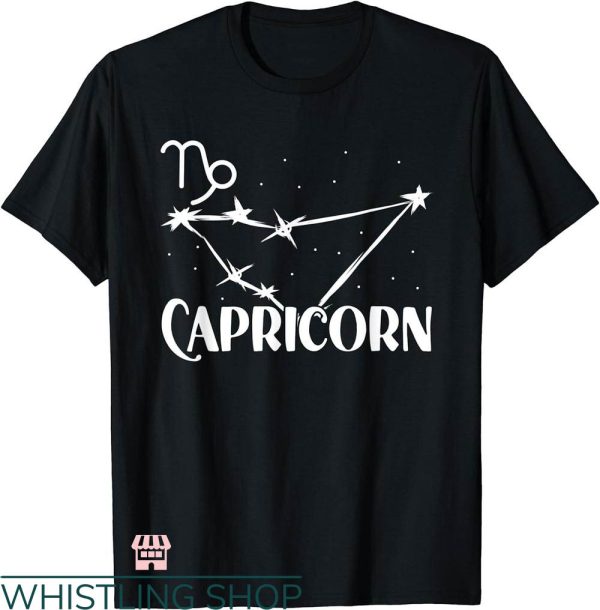 Zodiac Signs T-shirt Capricorn Zodiac Sign T-shirt