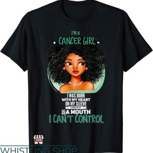 Zodiac Signs T-shirt I’m A Cancer Girl T-shirt