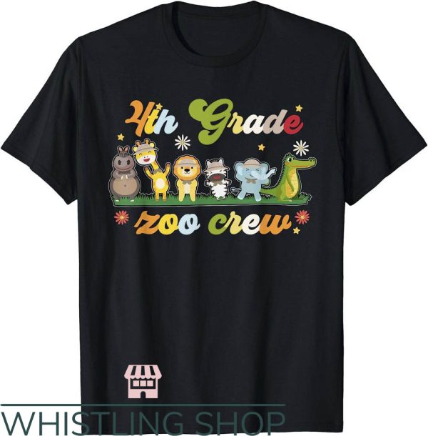Zoo Crew T-Shirt 4st Grade Zoo Crew Shirt