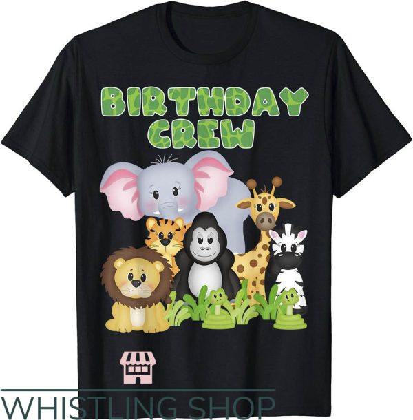 Zoo Crew T-Shirt Birthday Crew Shirt