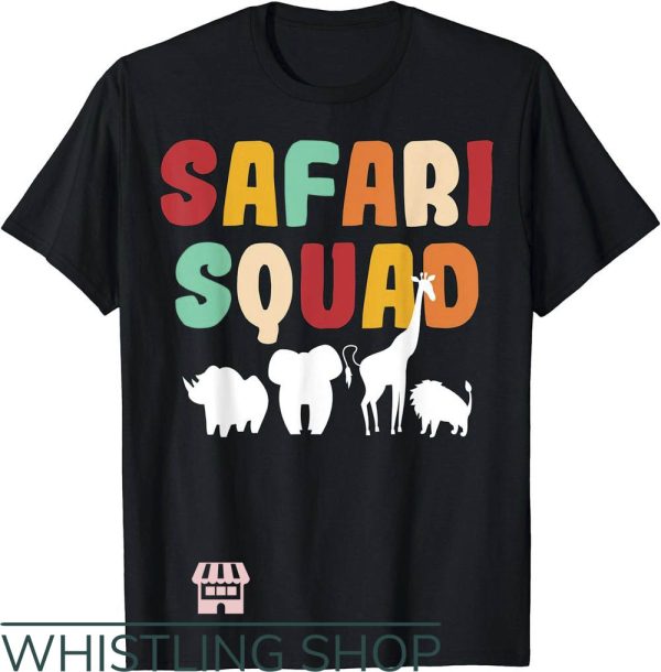 Zoo Crew T-Shirt Safari Squad Shirt