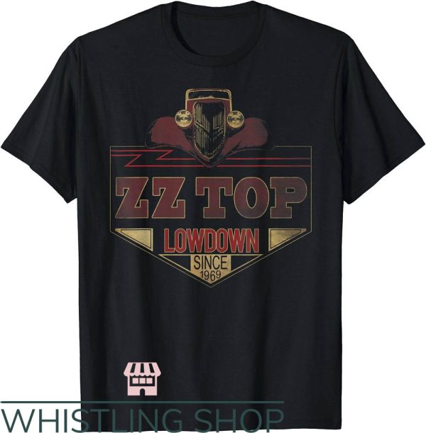 Zz Top Vintage T-Shirt Lowdown Since 1969