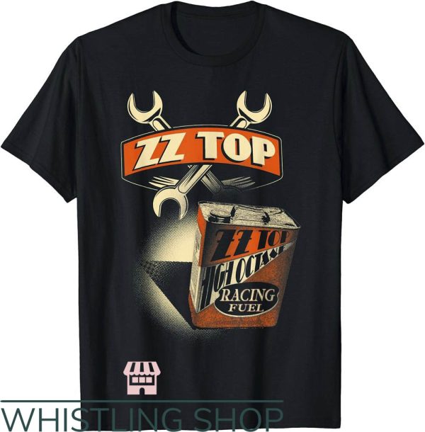 Zz Top Vintage T-Shirt Racing Fuel Shirt