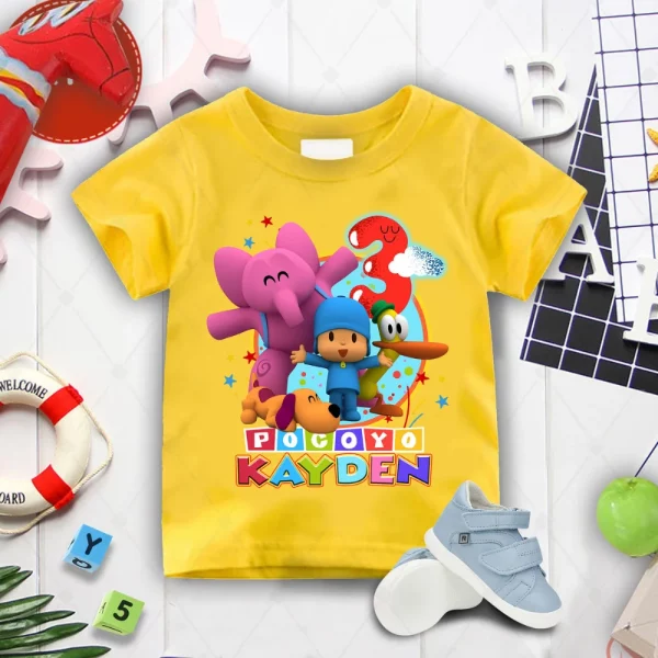 Word Party Character Shirt – Personalized with Your Favorite One