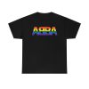 Abba Band Logo Pride Flag Shirt