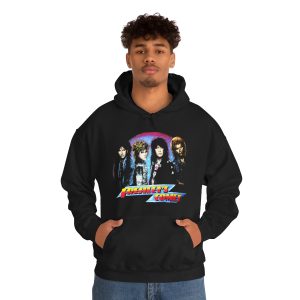 Ace Frehley 1987 88 Frehleys Comet Tour of the Planet Hooded Sweatshirt 4