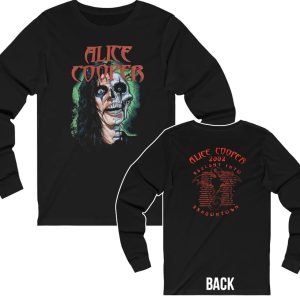 Alice Cooper 2002 Descent Into Dragontown Tour Long Sleeved Shirt