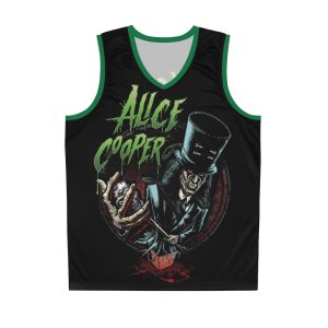 Alice Cooper Jack In The Box All Over Print Basketball Jersey