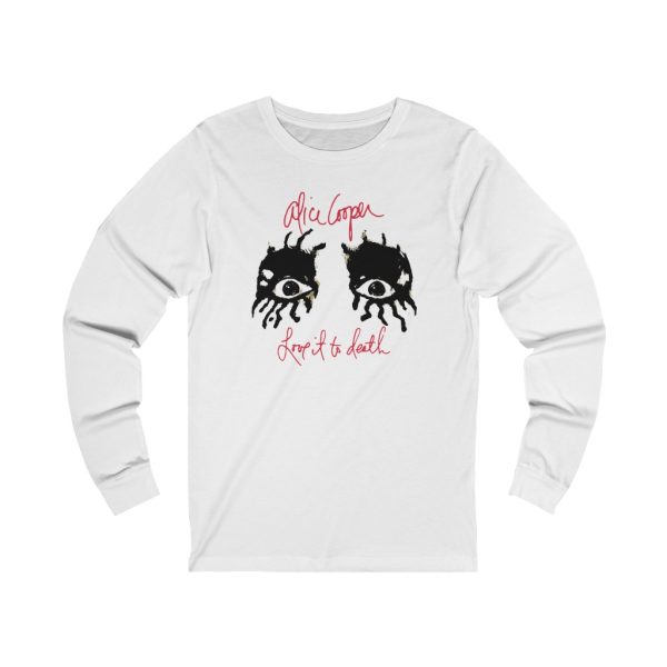 Alice Cooper Love It To Death Eyes Long Sleeved Shirt