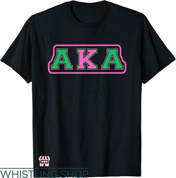 Alpha Kappa Alpha Sorority T-shirt Alpha Kappa AKA Sorority