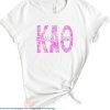 Alpha Kappa Alpha Sorority T-shirt Kappa Alpha Pink Floral