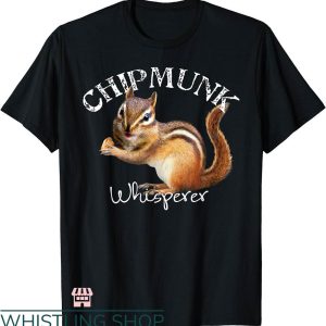 Alvin And The Chipmunks T-shirt I Love Chipmunks T-shirt