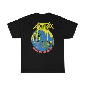 Anthrax 1986 Spreading The Disease Tour Shirt 6