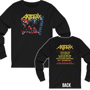 Anthrax 1987 I’m The Man Long Sleeved Tour Shirt