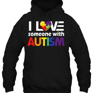 Autism Awareness Gift Autism Mom I Love Someone With Autism 3