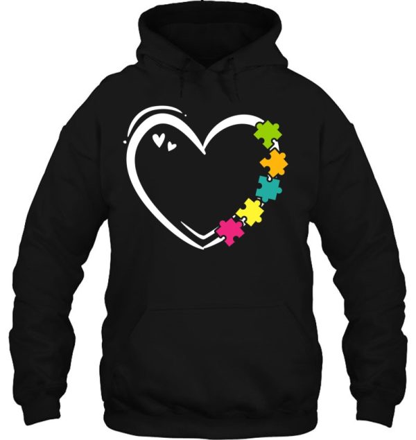 Autism Awareness Heart Puzzle Autistic Autism Mom Dad