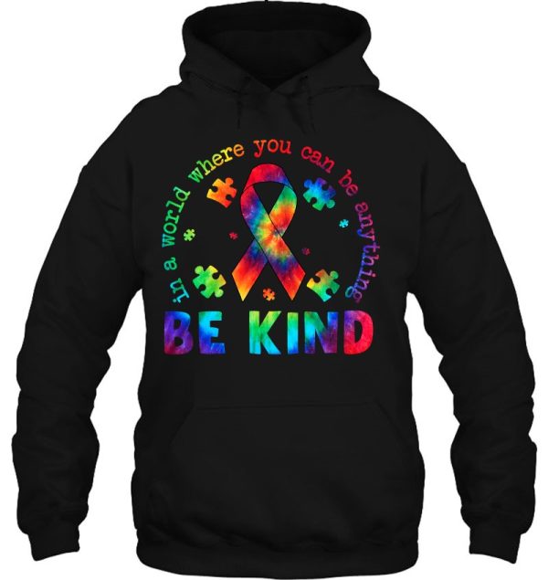 Autism Awareness Kindness Ribbon Heart Autism Mom Tie Dye