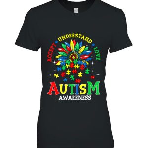 Autism Awareness Shirts Accept Understand Love Autism Mom 2