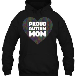 Autism Awareness Shirts Women Proud Autism Mom 3
