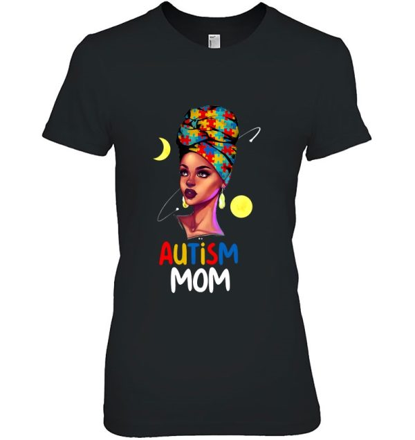 Autism Mom African American Black Mom Autism Awareness